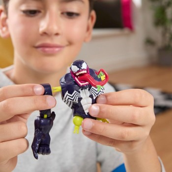Hasbro Mixmashers Marvel Venom vs. Venomized Spider-man Customised Action Figure a F9194 5010996261311