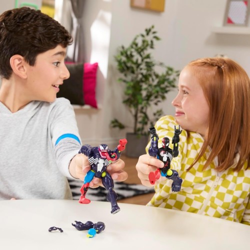 Hasbro Marvel Avengers Mixmashers Marvel Venom Vs. Venomized Spider-Man Customised  F9194 5010996261311