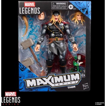 Hasbro Marvel Legends Maximum Series Thor, Deluxe Thor Comics Collectible 15-cm Ac G2067 5010996364586