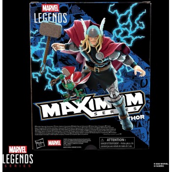 Hasbro Marvel Legends Maximum Series Thor, Deluxe Thor Comics Collectible 15-cm Ac G2067 5010996364586