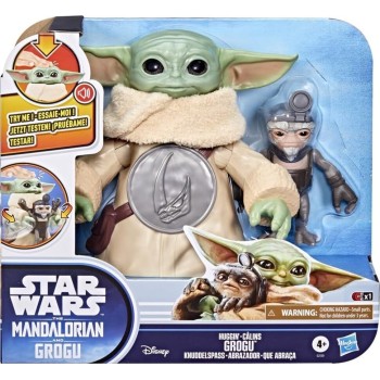 Hasbro Star Wars Huggin Grogu 16.5-cm Electronic Action Figure and Anzellan, Inter G2530 5010996360984