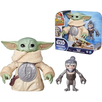 Hasbro Star Wars Huggin Grogu 16.5-cm Electronic Action Figure and Anzellan, Inter G2530 5010996360984