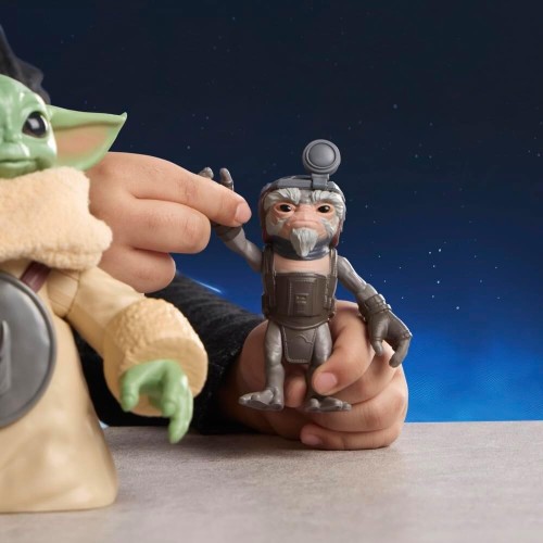 Hasbro Star Wars Huggin Grogu 16.5-cm Electronic Action Figure and Anzellan, Inter G2530 5010996360984