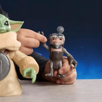 Hasbro Star Wars Huggin Grogu 16.5-cm Electronic Action Figure and Anzellan, Inter G2530 5010996360984