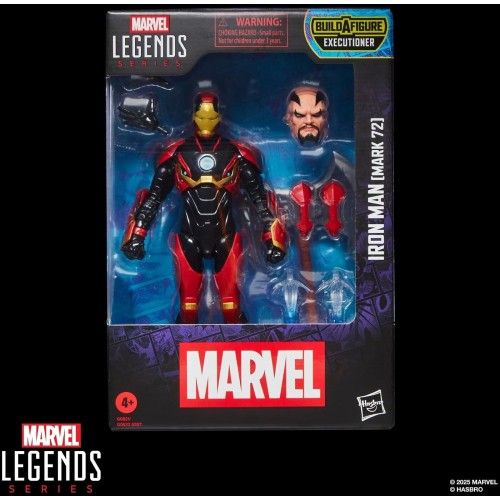 Hasbro Marvel Legends Series Iron Man mark 72 Iron Man Comics Action Figure G0821 5010996317353