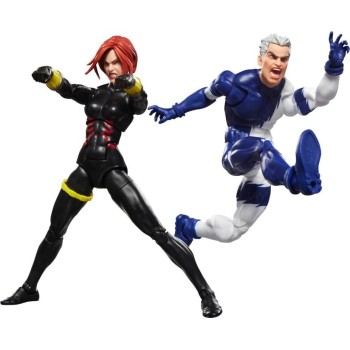 Hasbro Marvel Legends Series Black Widow and Quicksilver, Avengers: The Crossing C G2122 5010996360106