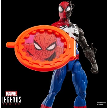Hasbro Marvel Avengers Marvel Legends Series Secret Wars Spider-Man Alien Costume, Retro Marvel G2035 / G2419 5010996355744