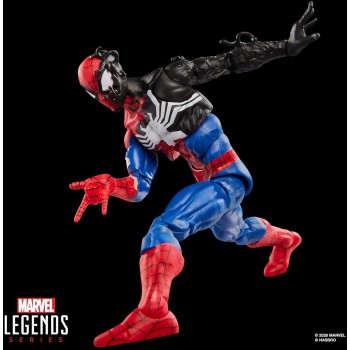 Hasbro Marvel Avengers Marvel Legends Series Secret Wars Spider-Man Alien Costume, Retro Marvel G2035 / G2419 5010996355744