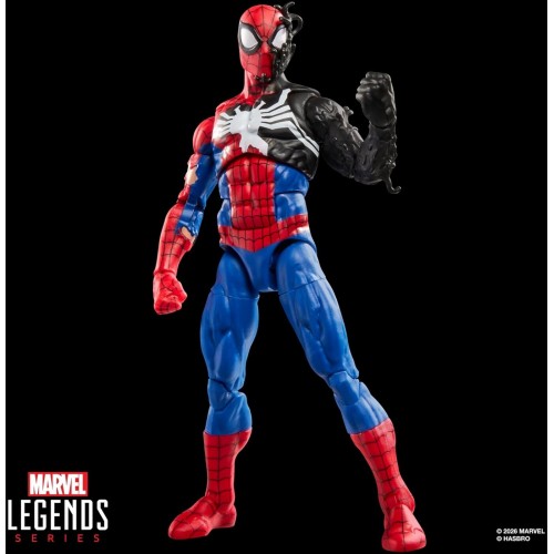 Hasbro Marvel Avengers Marvel Legends Series Secret Wars Spider-Man Alien Costume, Retro Marvel G2035 / G2419 5010996355744
