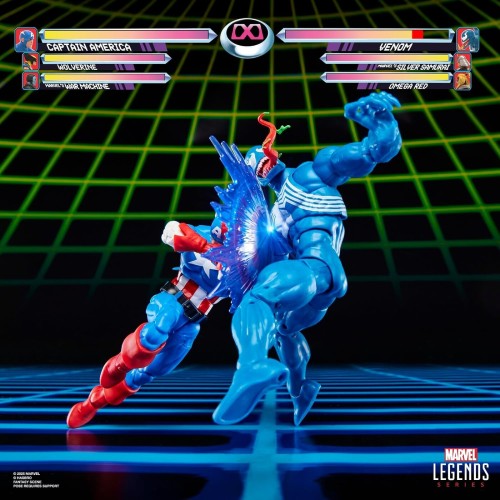 Hasbro Marvel Legends Series Gamerverse Captain America vs Venom Action Figure Col G0622 5010996320476