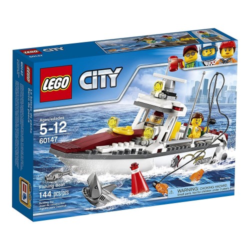 LEGO City Great Vehicles Βάρκα Για Ψάρεμα 60147 5702015865739