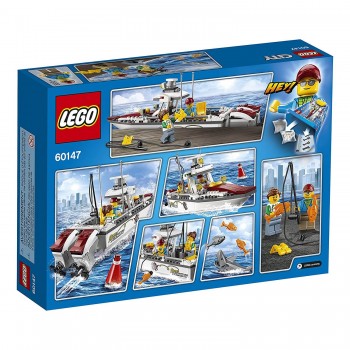 LEGO City Great Vehicles Βάρκα Για Ψάρεμα 60147 5702015865739