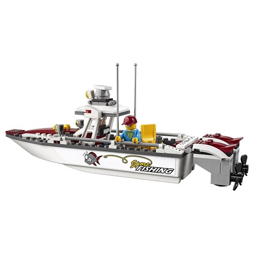 LEGO City Great Vehicles Βάρκα Για Ψάρεμα 60147 5702015865739