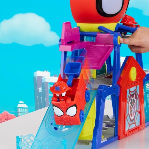 Hasbro Marvel Spidey and his Amazing Friends Rescue-webs Web-quarters Playset With G1989 5010996434081