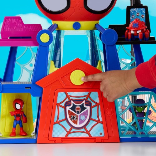 Hasbro Spiderman Marvel Spidey And His Amazing Friends Rescue-Webs Web-Quarters Playset G1989 5010996434081