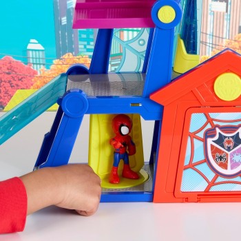 Hasbro Marvel Spidey and his Amazing Friends Rescue-webs Web-quarters Playset With G1989 5010996434081