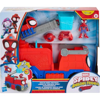 Hasbro Spidey AND HIS Amazing Friends Marvel Rescue-webs Fire Engine, 7.6 cm Actio G1992 5010996390646