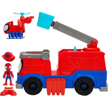 Hasbro Spidey AND HIS Amazing Friends Marvel Rescue-webs Fire Engine, 7.6 cm Actio G1992 5010996390646
