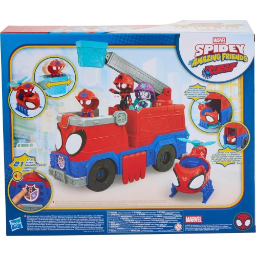 Hasbro Spidey AND HIS Amazing Friends Marvel Rescue-webs Fire Engine, 7.6 cm Actio G1992 5010996390646