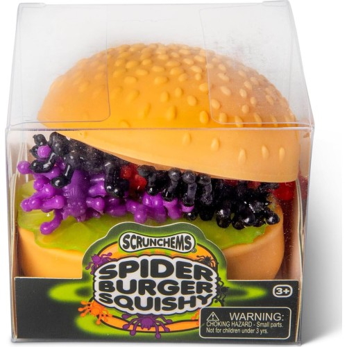 Tobar Scrunchems spooky spider burger squishy 31.39019 5038728155585