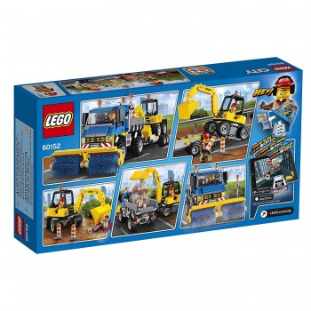 LEGO City Great Vehicles Σάρωθρο & Εκσκαφέας 60152 5702015865982