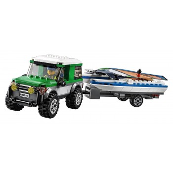 LEGO City Great Vehicles 4X4 Με Καταμαράν 60149 5702015865777