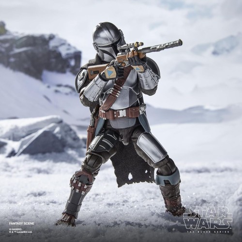 Hasbro Star Wars The Black Series The Mandalorian And Grogu, The Mandalorian And Grogu Deluxe Collectible 6 Inch G2514 501099636