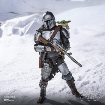 Hasbro Star Wars The Black Series The Mandalorian And Grogu, The Mandalorian And Grogu Deluxe Collectible 6 Inch G2514 501099636
