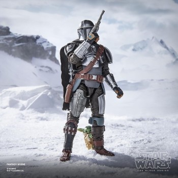 Hasbro Star Wars The Black Series The Mandalorian And Grogu, The Mandalorian And Grogu Deluxe Collectible 6 Inch G2514 501099636