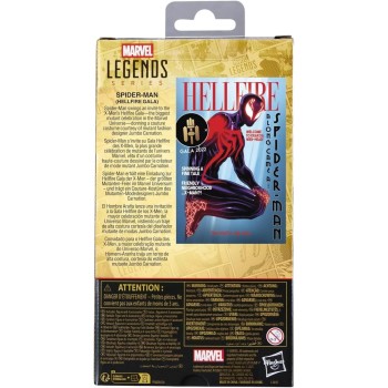 Hasbro Marvel Legends X-men 6 Action Figure - Spider-man Hellfire Gala G0627 5010996322951