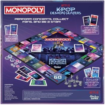 Hasbro kpop demon hunters Monopoly: K-Pop Demon Hunters (Greek Language) G4601 5010996447111