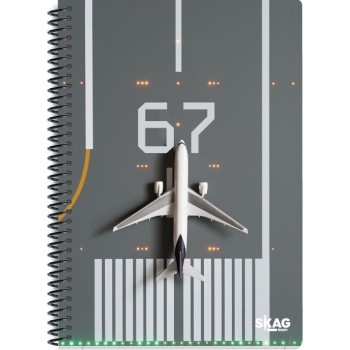 SKAG Θεματικά τετράδια UNIVERSITY FUN Αγόρι 17x25 4θεμ 80γρ Ν.9244 300575 5201303300575