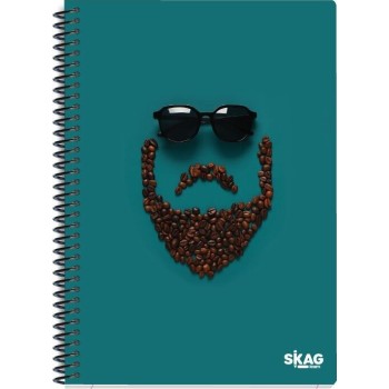 SKAG Θεματικά τετράδια UNIVERSITY FUN Αγόρι 17x25 4θεμ 80γρ Ν.9244 300575 5201303300575