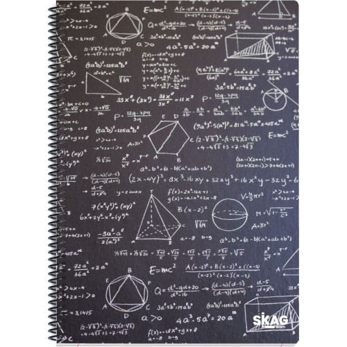 SKAG Θεματικά τετράδια UNIVERSITY FUN Αγόρι Α4 4θεμ 80γρ Ν.9254 300520 5201303300520