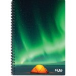 SKAG Subject notebooks UNIVERSITY FUN Boys A4 4pcs 80g N.9254 300520 5201303300520