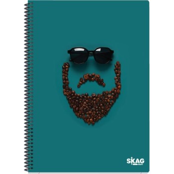 SKAG Subject notebooks UNIVERSITY FUN Boys A4 4pcs 80g N.9254 300520 5201303300520
