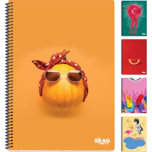 SKAG Thematic notebooks UNIVERSITY FUN Girl A4 4pcs 80g N.9234 300391 5201303300391