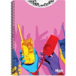 SKAG Θεματικά τετράδια UNIVERSITY FUN Κορίτσι Α4 4θεμ 80γρ Ν.9234 300391 5201303300391