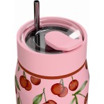 Estia Thermos Lens Save the Aegean 360ml Cherry Rose 01-42882 5207158042882