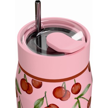 Estia Thermos Lens Save the Aegean 360ml Cherry Rose 01-42882 5207158042882