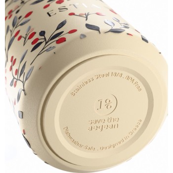 Estia Thermos Flow Save the Aegean 500ml Bloom Beige 01-42028 5207158042028