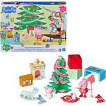 Hasbro Peppa Pig Peppa and Evies Advent Calendar, Numbered Countdown Calendar for Christmas With 24 Surprises, Includes 2 Figure