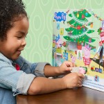 Hasbro Peppa Pig Peppa and Evies Advent Calendar, Numbered Countdown Calendar for Christmas With 24 Surprises, Includes 2 Figure