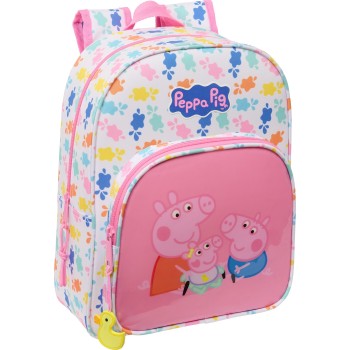 safta: peppa pig baby pig - trolley removable small backpack 34cm 612572185 5207011013646