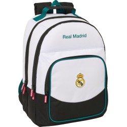 Safta: real madrid - double backpack (612654560) 612654560 8412688647156