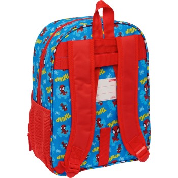 safta: spidey - trolley removable small backpack 34cm 612662185 5207011013622