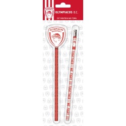 Χάρτινη Πόλη Pencil With Eraser Set Pencils and Eraser - Olympic Basketball 5 HP.BTS.PNF.005 5206021143350