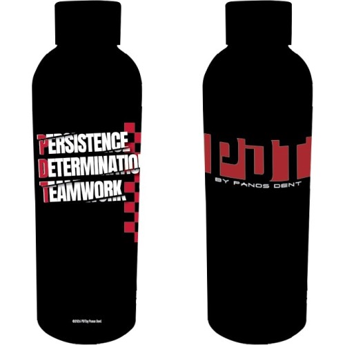 Χάρτινη Πόλη Παγουρι Θερμος 500ml / Μαυρο - Panos Dent 6 HP.BTS.00082 5206021157050