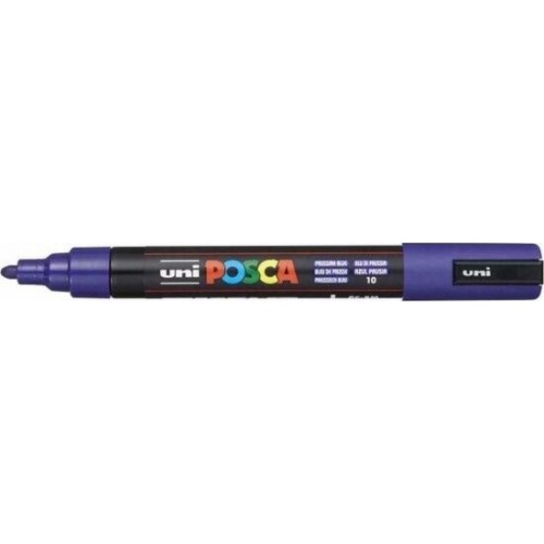 Uni-ball Mitsubishi Pencil Μαρκαδόρος Ζωγραφικης UNI Posca Pc-5m 1.8-2.5mm Prussian Blue PC-5M(E) ΠΡΩΣΣΙΚΟ ΜΠΛΕ 4902778262566