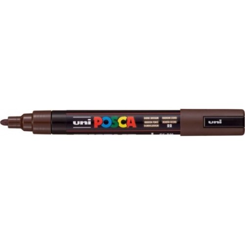 Uni-ball Mitsubishi Pencil Μαρκαδόρος Ζωγραφικης UNI Posca Pc-5m 1.8-2.5mm Σκούρο Καφε PC-5M(E) ΣΚΟΥΡΟ ΚΑΦΕ 4902778299999